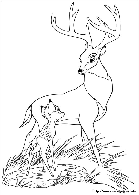 Bambi 2 coloring picture